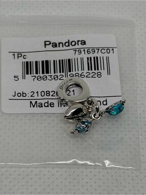 Pandora Fish, Sea Turtle & Conch Triple Dangle Charm - 791697C01